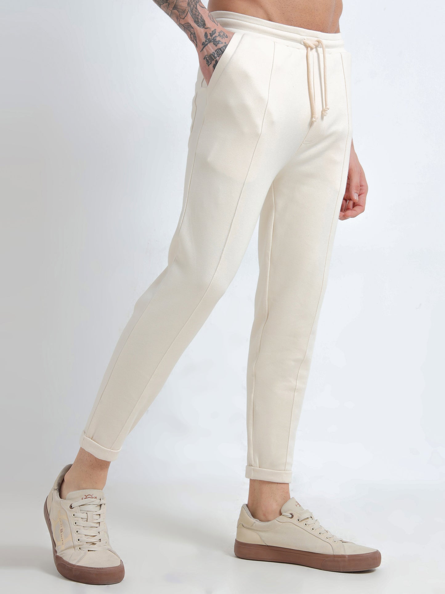 Organic Cotton Men’s Casual Pants – Ankle Length