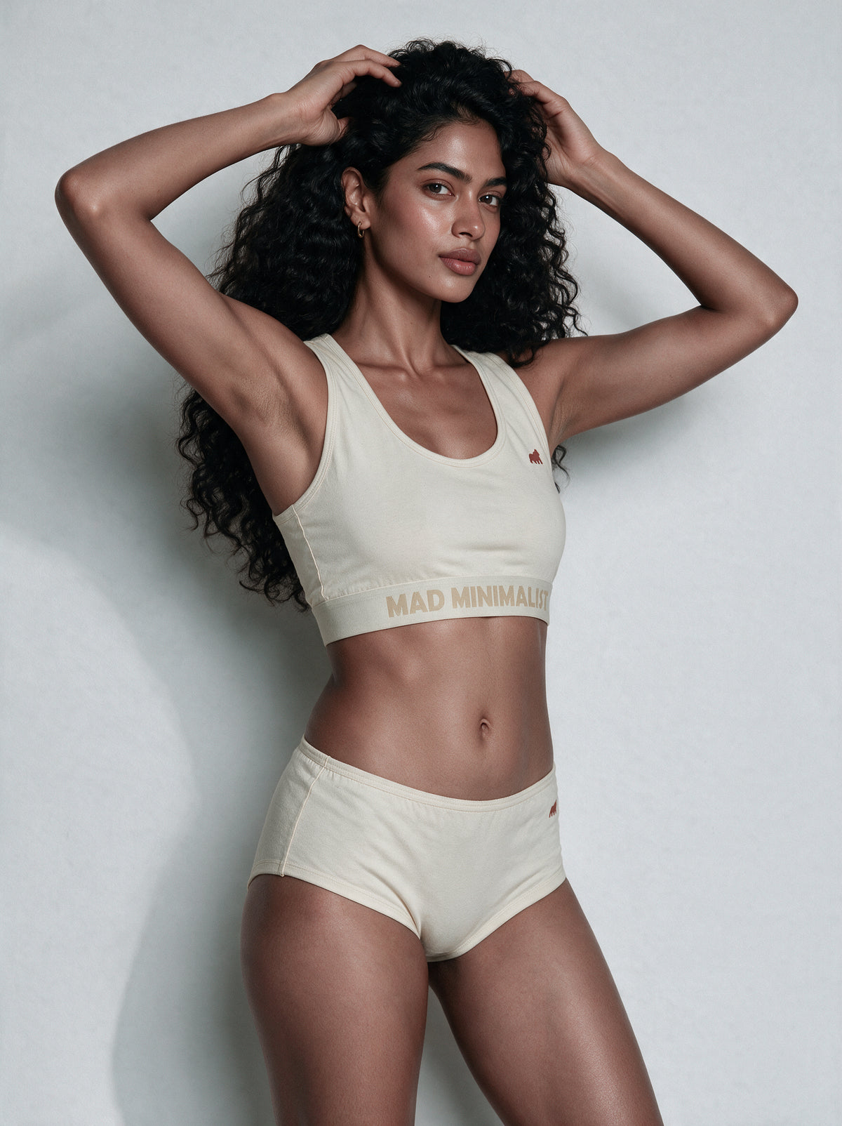 Organic Cotton Sports Bra for Women | Breathable, Medium Support