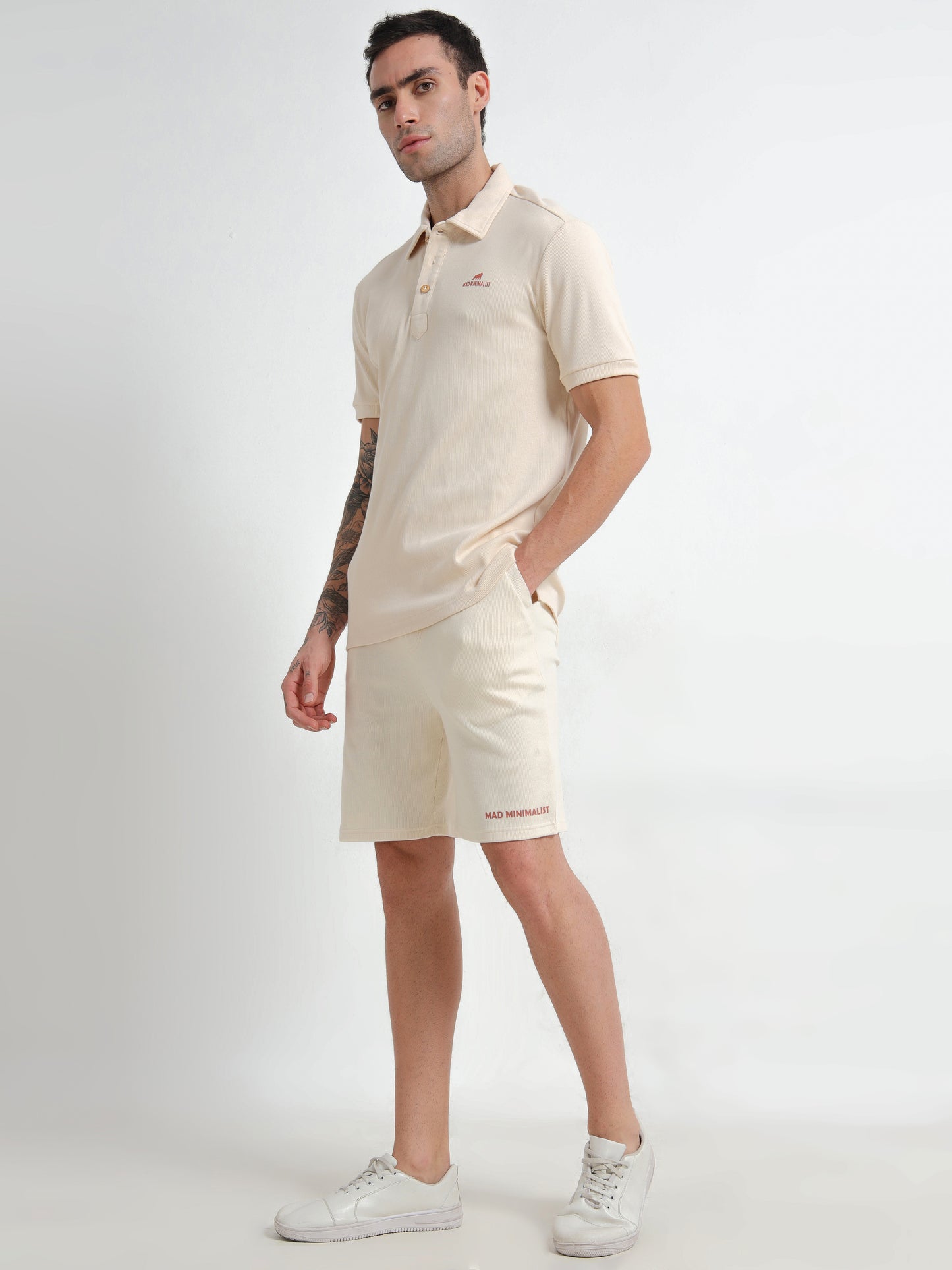 Rib Organic Cotton Men’s Polo Tee