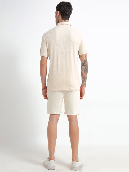 Rib Organic Cotton Men’s Polo Tee
