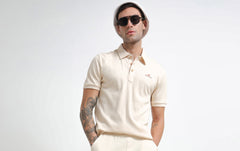 Rib Organic Cotton Men’s Polo Tee