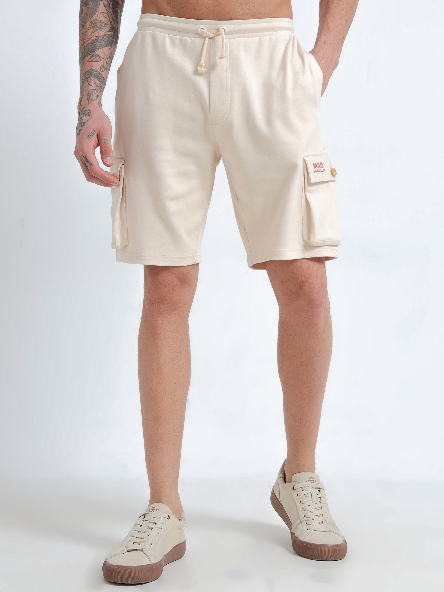 Organic Cotton Utility Wear Men’s Cargo Shorts