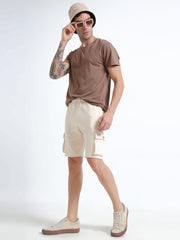 Organic Cotton Utility Wear Men’s Cargo Shorts