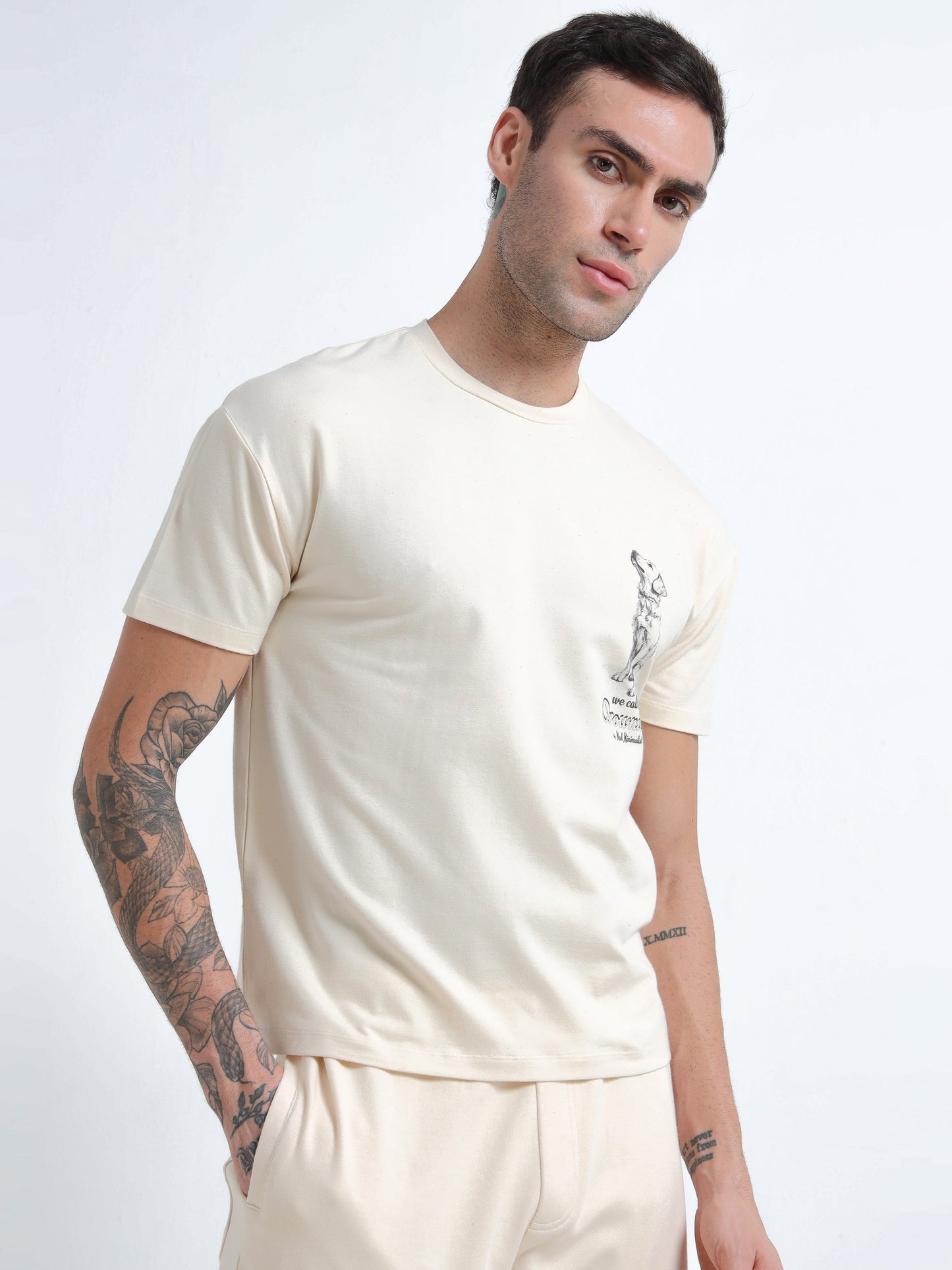 Men’s Oversized Tee – Organic Cotton Minimalist