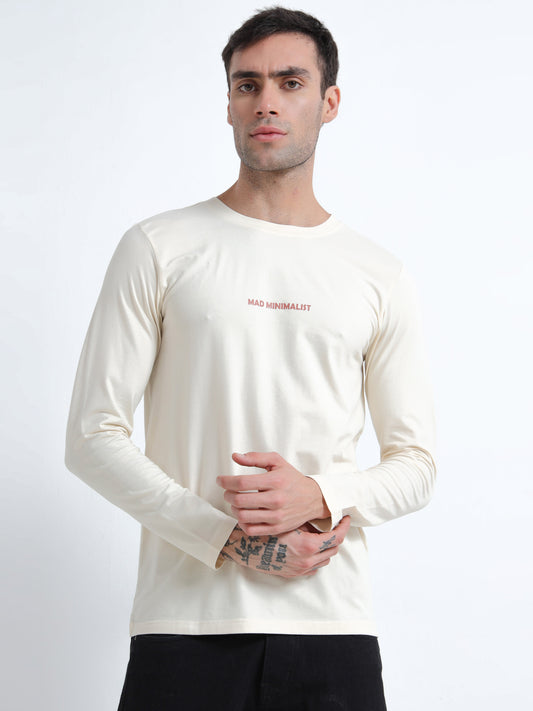 Men’s Long Sleeve Tee – Organic Cotton Minimal Wear
