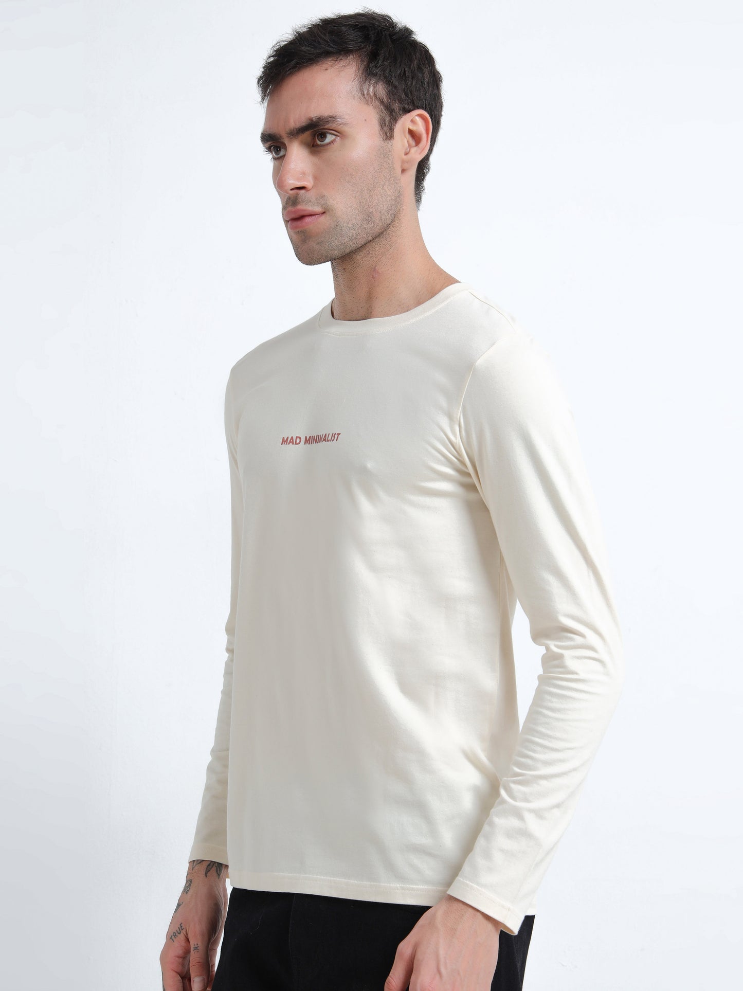 Men’s Long Sleeve Tee – Organic Cotton Minimal Wear