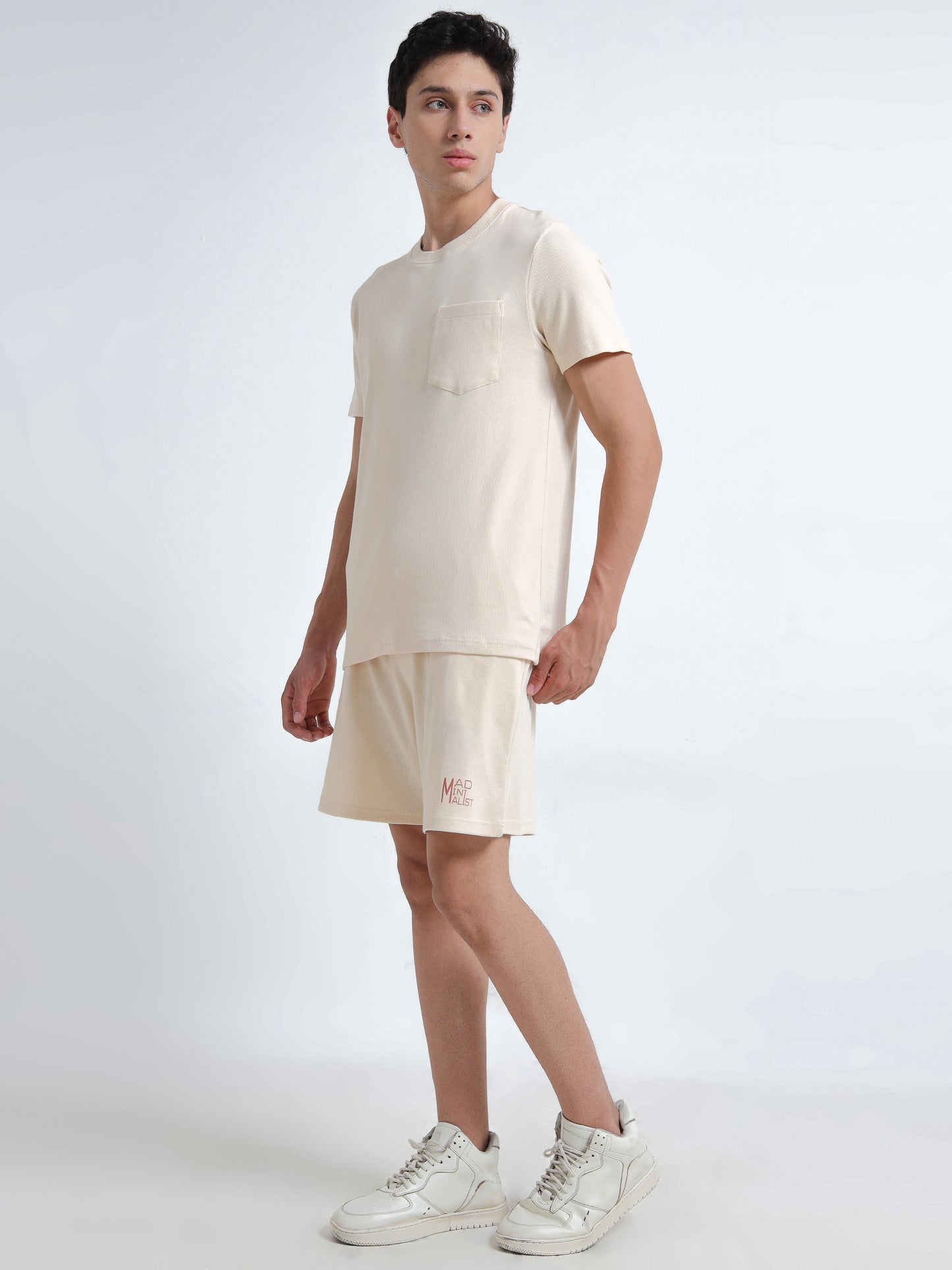 Rib Organic Cotton Men’s Co-ord Shirt