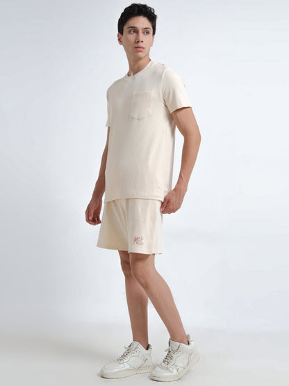 Rib Organic Cotton Men’s Co-ord Shirt