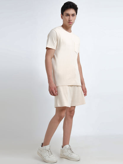 Rib Organic Cotton Men’s Co-ord Shirt