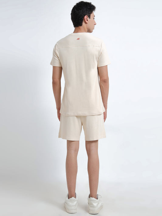Rib Organic Cotton Men’s Co-ord Shirt
