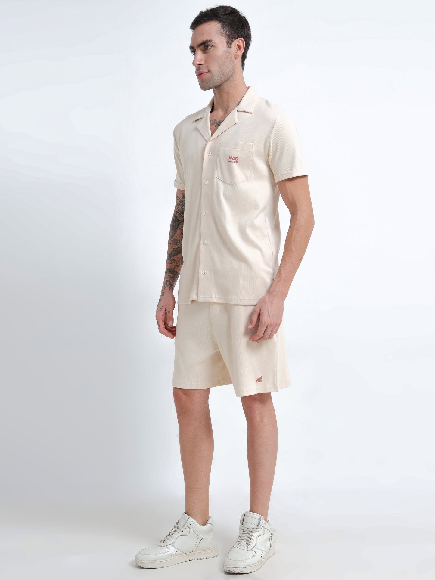 Organic Cotton Cuban Collar Men’s Co-ord Set