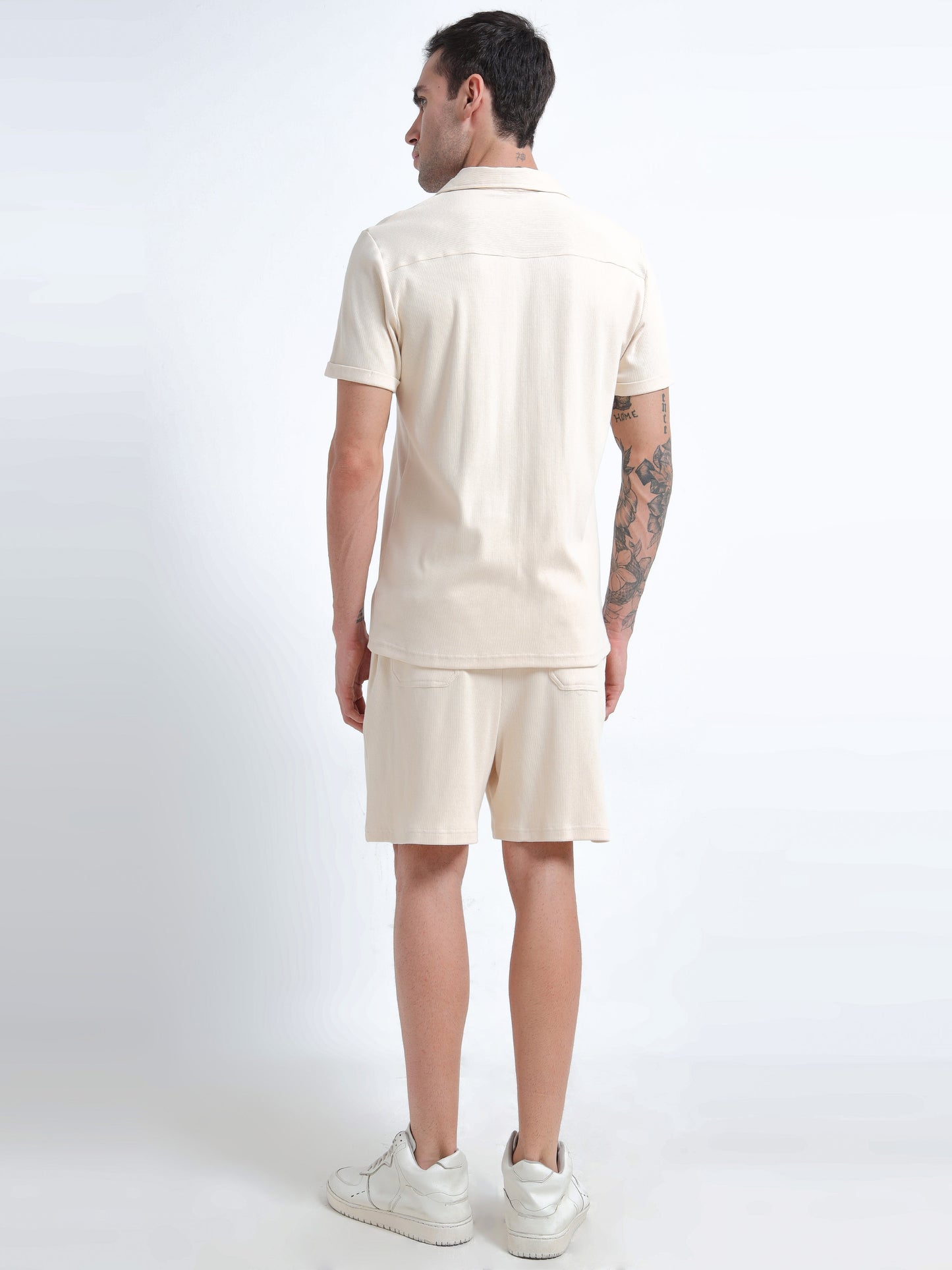 Organic Cotton Cuban Collar Men’s Co-ord Set