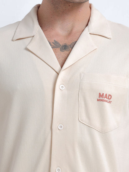 Organic Cotton Cuban Collar Men’s Co-ord Set