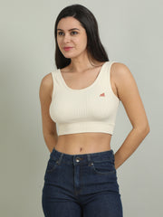 Soft Cotton Lounge Bra – Rash-Free | Chemical Free