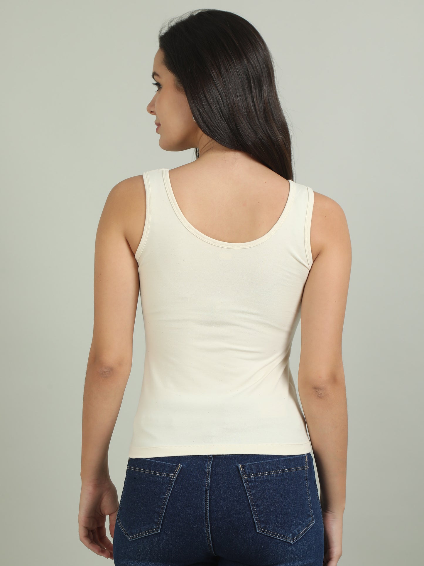 Wide Strap Cotton Camisole Top for Women | Lounge Wear