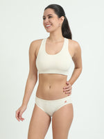 BUY 2 & GET 1 FREE | Cotton Mid Waist Panties – Pure Comfort | Zero Chemical