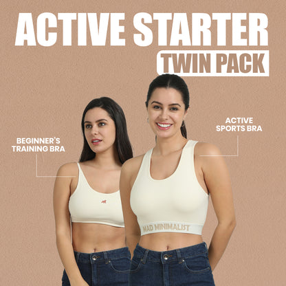 Active Starter Pack – Best For Young Adults & Workouts Beginners (Pack of 2) - MadMinimalist