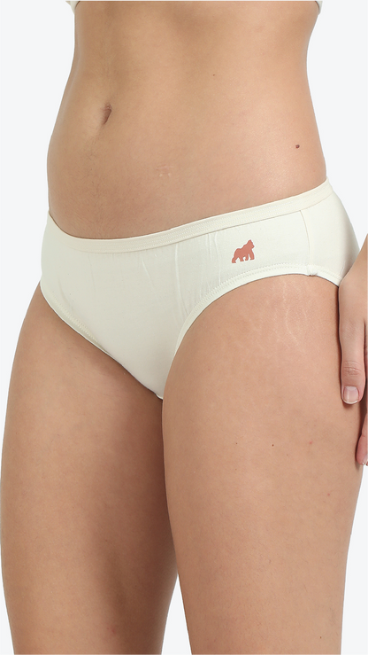 Cotton Mid Waist Panties | Zero Chemical