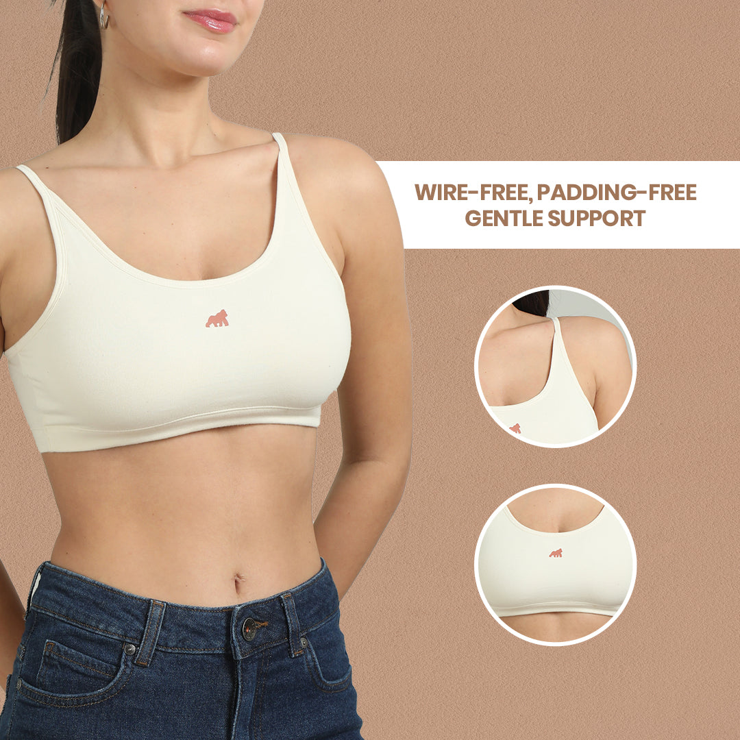 Beginner’s Training Bra – Ultra-Soft Feel | No-Itch | Pure Comfort