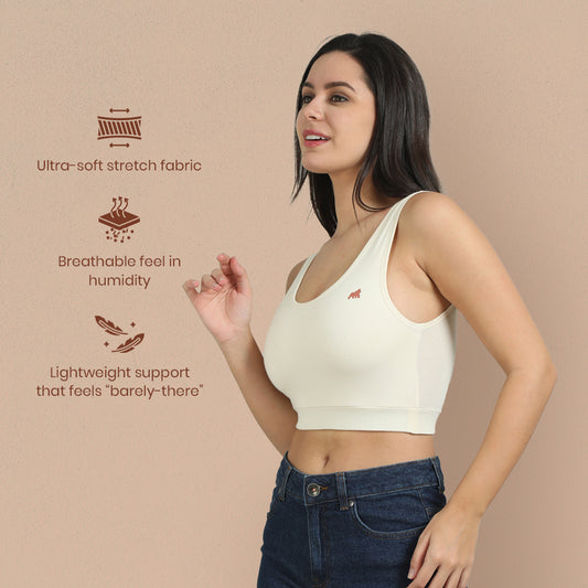 Essential Everyday Bra – Feather-Light Comfort | Organic Cotton | All-Day Ease