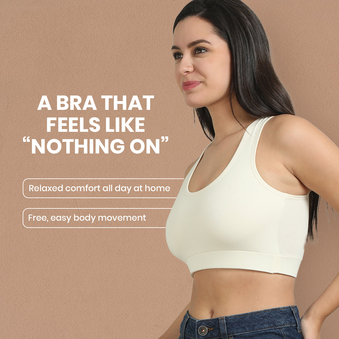 Lounge Bra – Ultra-Soft Relax Fit | Skin-Safe | Wire-Free Comfort