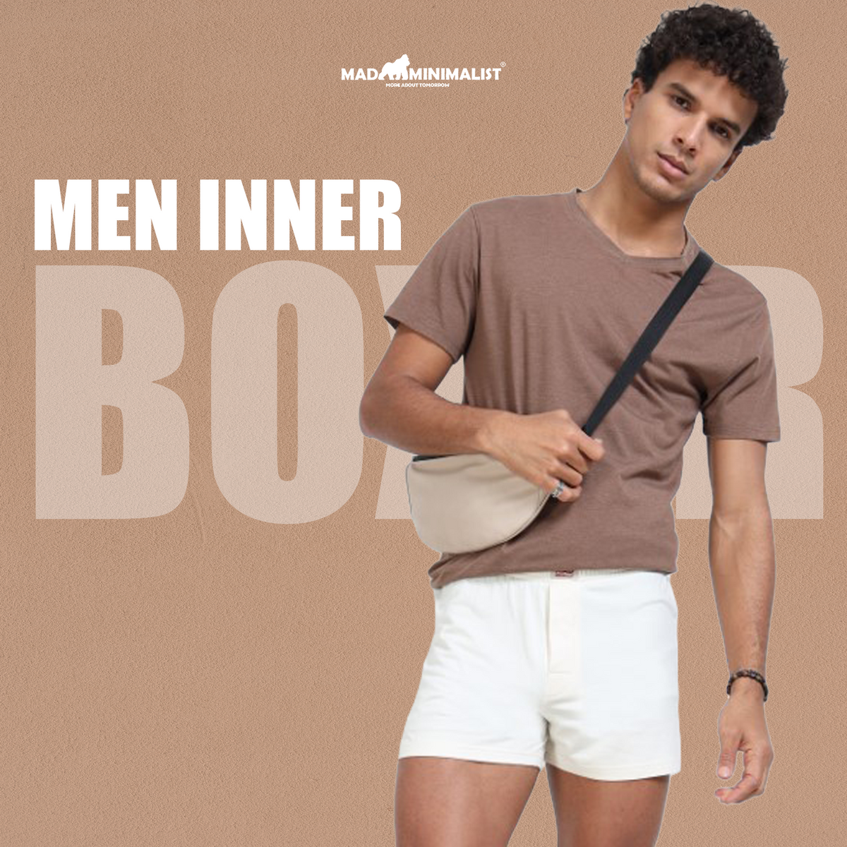 Men's Boxer Inner Men’s Inner Boxer – Soft Organic Cotton For All-Day Comfort – MadMinimalist