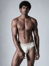 Organic Cotton Bikini Brief for Men | Undyed, Sleek Fit