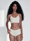 Organic Cotton Boy Shorts for Women | Undyed, Rash-Free