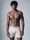 Organic Cotton Long Trunk for Men | Undyed, Extended Fit