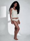Organic Cotton Camisole Top for Women | Wide Strap, Loungewear