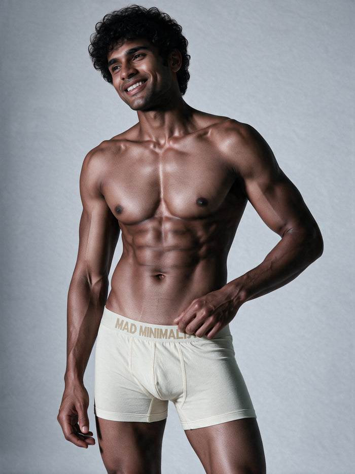 Organic Cotton Trunk for Men | Undyed, Regular Fit
