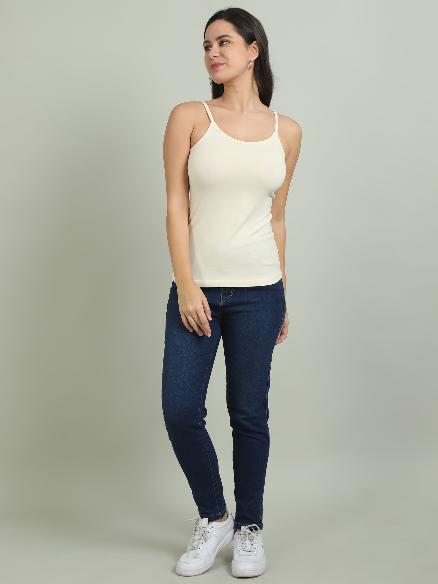 Soft Cotton Thin Strap Camisole for Women | Sleepwear