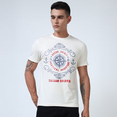 Ocean Spirit – Nautical Adventure Men’s Round Neck T-Shirt