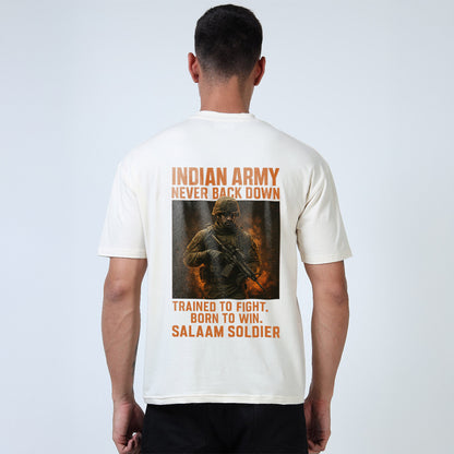 Indian Army - Never Back Down OS