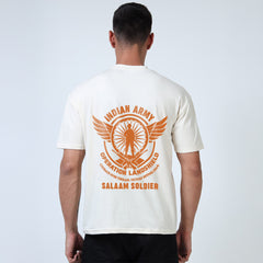 Operation Land shield –  Oversized T-Shirt