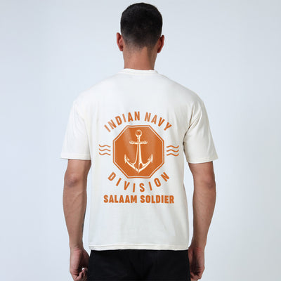 Indian Navy Division -  Oversized T-Shirt