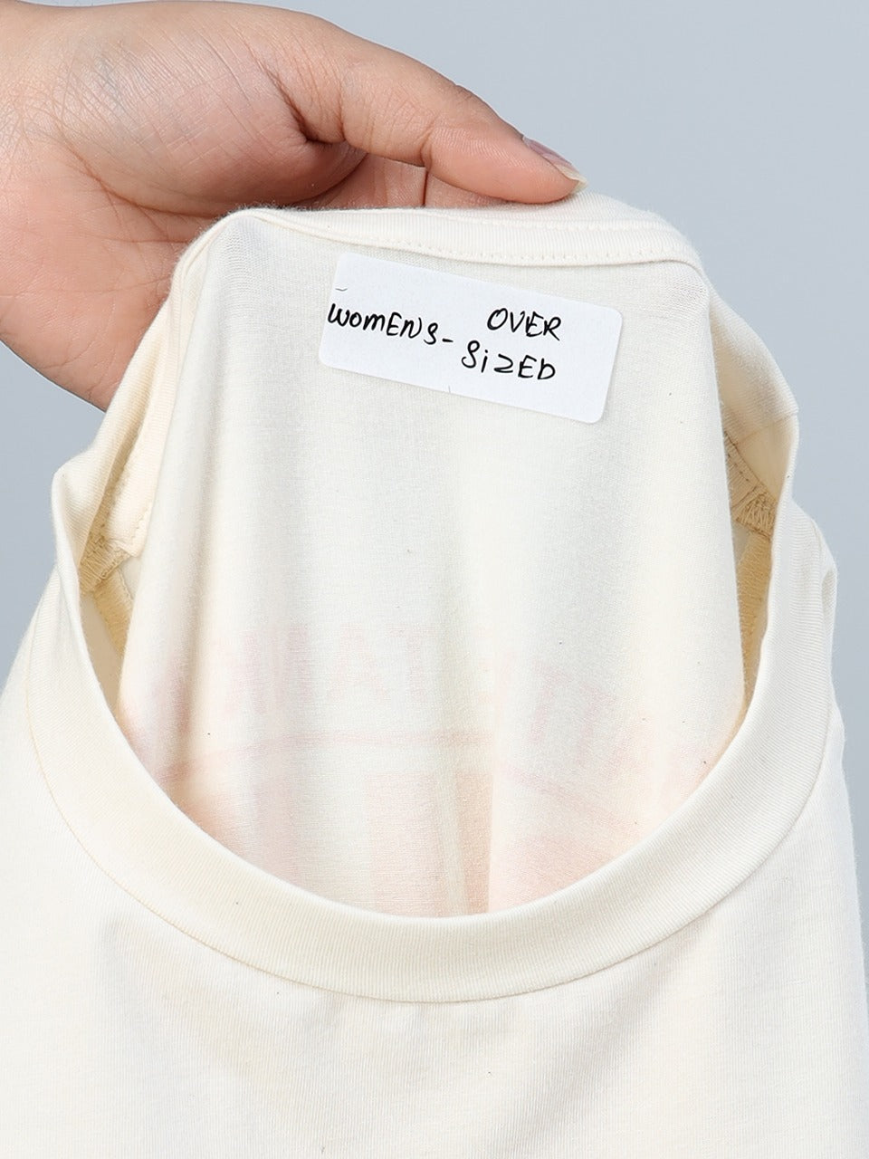 Women’s Oversized Round Neck Tee – Relaxed Fit | Organic Cotton | Salam Soldiers Edition