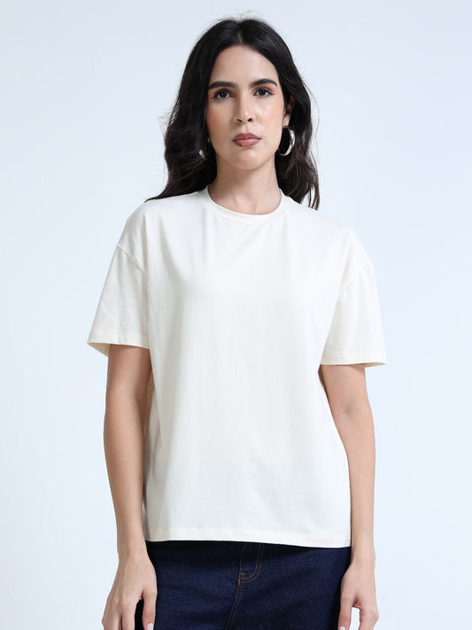 Women’s Round Neck Tee – Soft Organic Cotton | Salam Soldiers Edition
