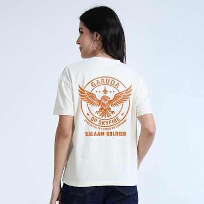 Garuda – Op Sky fire Women’s Oversized T-Shirt