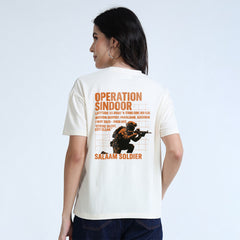 Operation Sindoor - Women’s Oversized T-Shirt