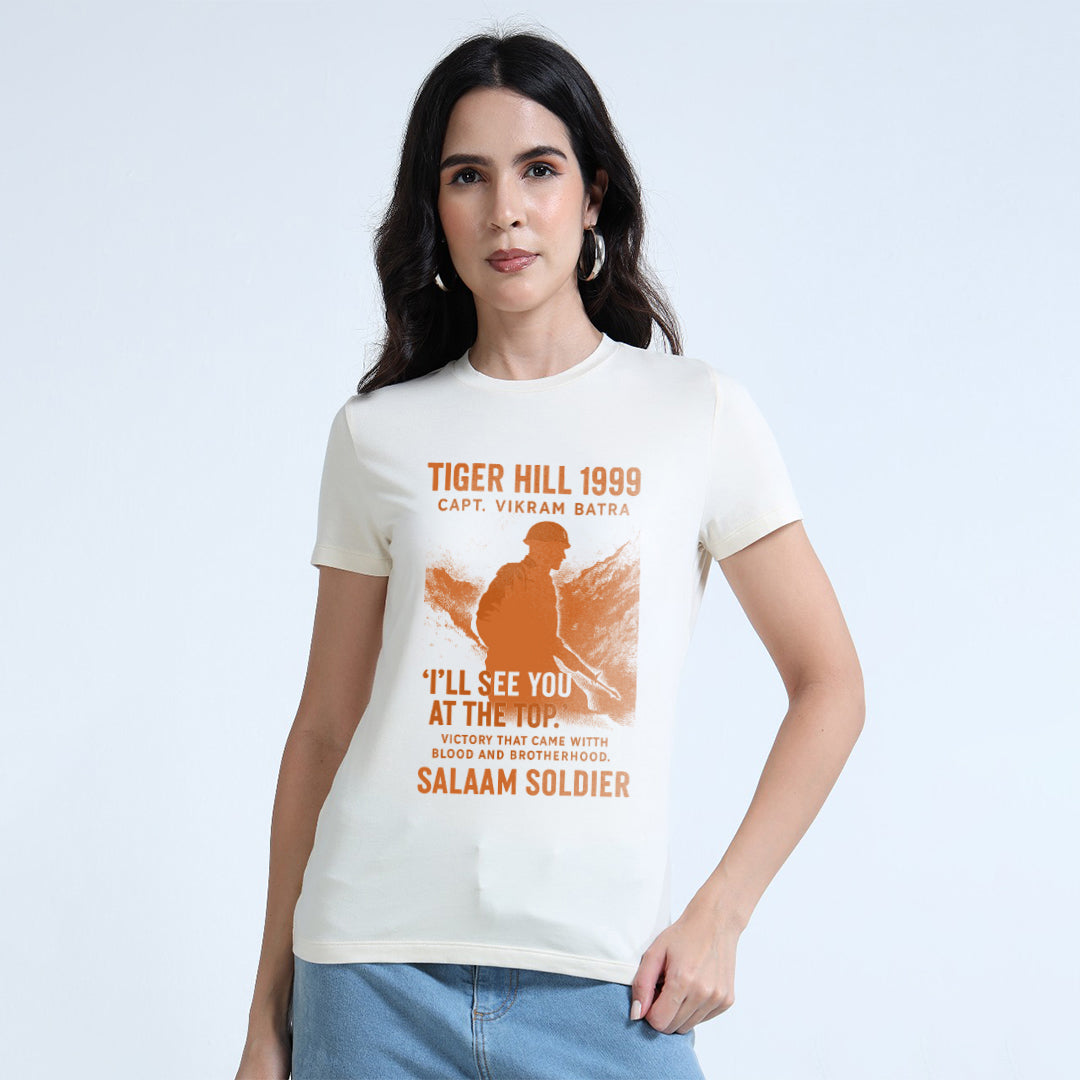 salaam soldiers - women round neck